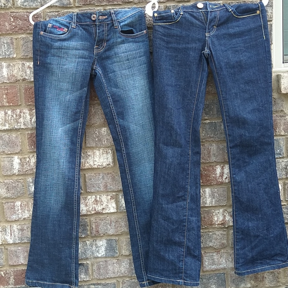 A bundle of two south pole jeans size 1